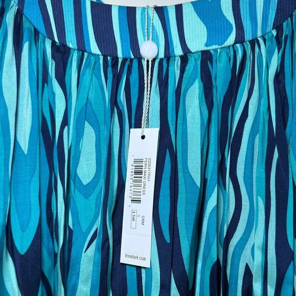Trina Turk Fern Maxi Dress -L - Picture 6 of 12